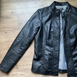 A.N.A. Faux Leather Jacket